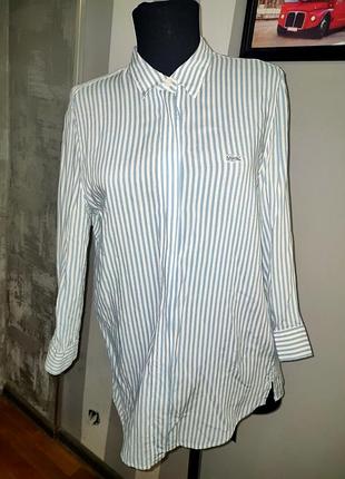 Рубашка lacoste из вискозы.