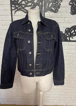 Джинсова куртка dkny jeans виготовлена в італії