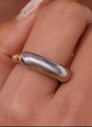 Стильное объёмное 💍 кольцо 4