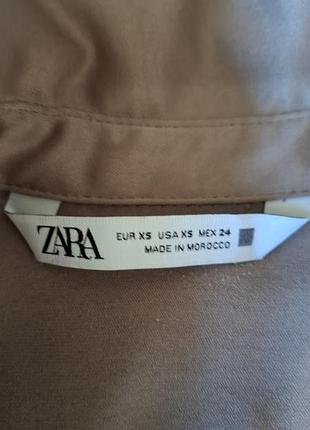 Рубашка zara xs 3