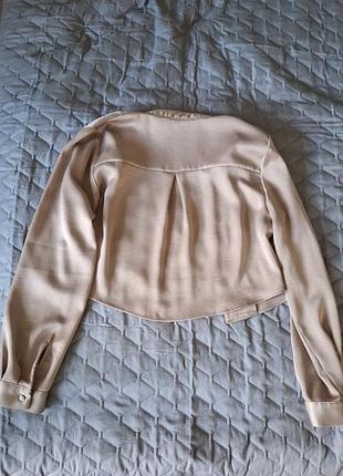 Рубашка zara xs 4