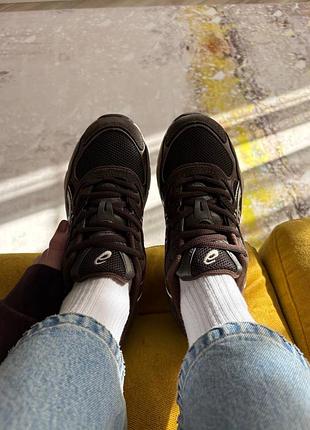 Asics gel-nyc black coffee brown 7