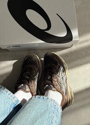 Asics gel-nyc black coffee brown 4