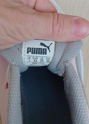 Кроссовки puma, р.33, стелька 21 см. 5