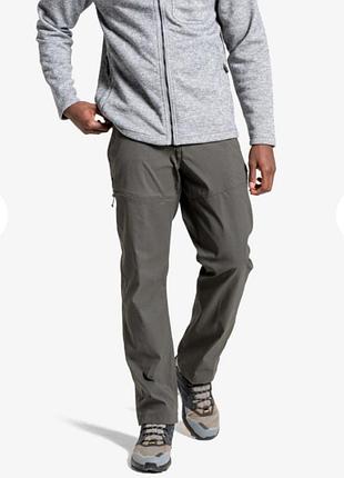 Треккинговые технологичные брюки craghoppers kiwi pro ii trousers - dark khaki
