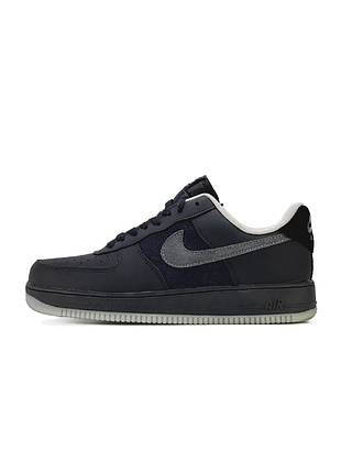 Мужские кроссовки nike air force 1 low black anthracite