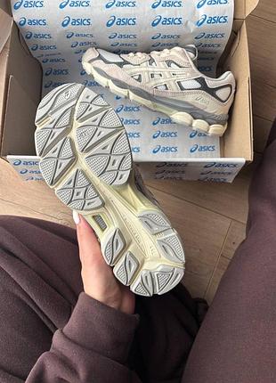 Asics gel-nyc cream oyster grey v2 6