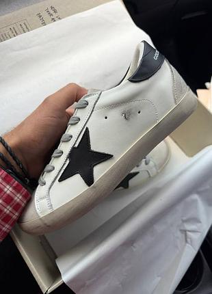 Golden goose white black star 2