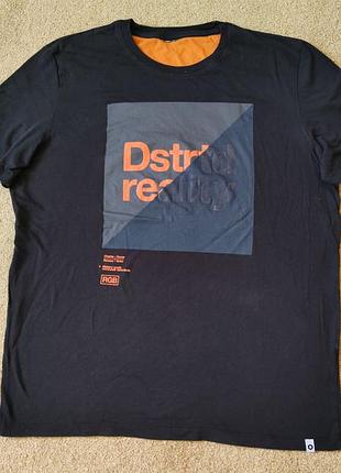 Футболка мужская distressed