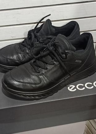 Кроссовки черные ecco