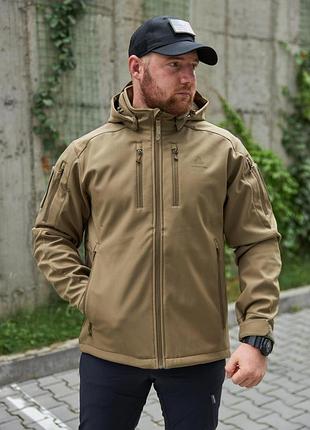 Куртка тактическая frontier eira soft shell coyote