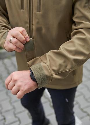 Куртка тактическая frontier eira soft shell coyote 7