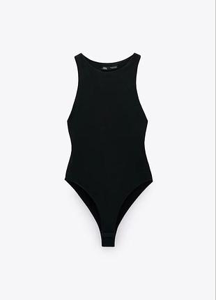 Боди zara черное 3