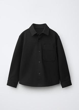Чоловіча сорочка zara, чорна, розмір s, нова без бірки