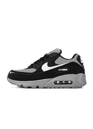 Мужские кроссовки nike air max 90 jd black photon dust smoke grey