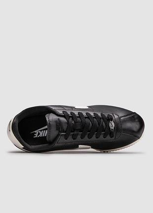 Кроссовки женские nike cortez basic black/white 3