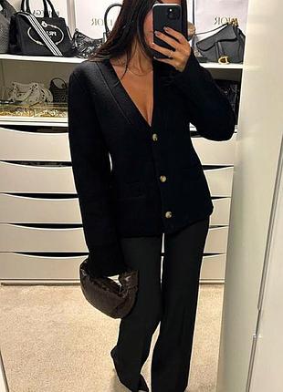 Стильний якісний вовняний кардиган h&m