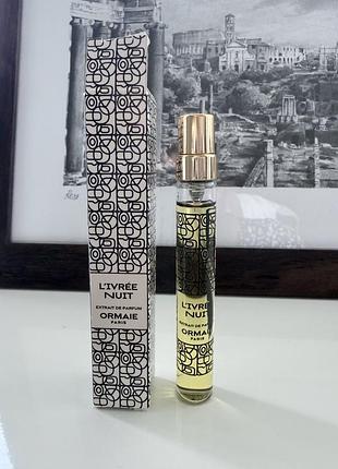 L’ivrée nuit extrait от ormaie миниатюра тревел версия оригинал 8 мл extrait de parfum