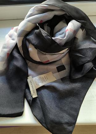Шовковий шарф burberry