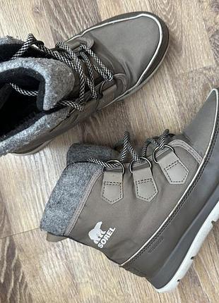 Сапожки sorel р37 стелька 24см 2