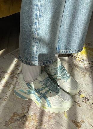 Asics gel-kahana 8 white turquoise