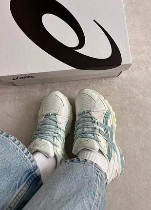 Asics gel-kahana 8 white turquoise 8
