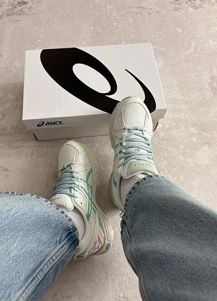 Asics gel-kahana 8 white turquoise 9
