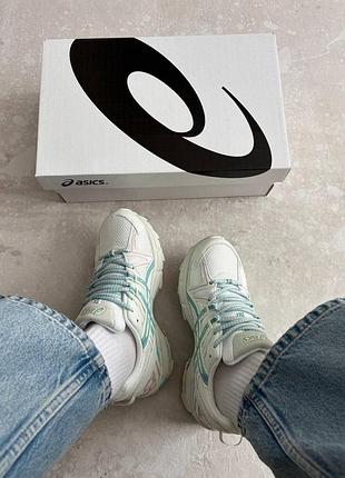 Asics gel-kahana 8 white turquoise 4