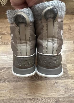 Сапожки sorel р37 стелька 24см 6