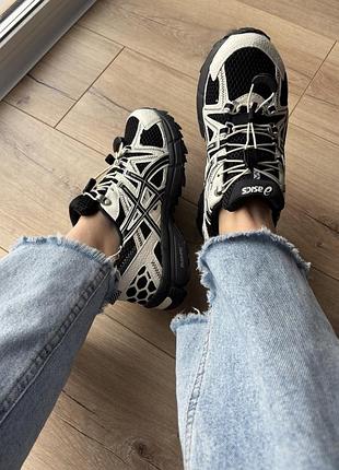Asics gel-kahana 8 fl black white 3