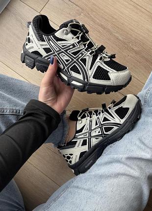 Asics gel-kahana 8 fl black white 4