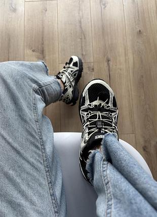 Asics gel-kahana 8 fl black white 8