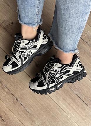 Asics gel-kahana 8 fl black white 5
