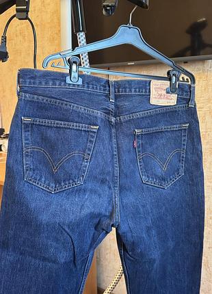 Джинси levi's 751 синього кольору l-xl 2