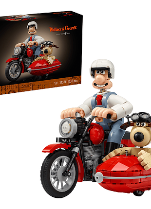 Конструктор lego ideas 21371 воллес і ґроміт (wallace & gromit) (1038 деталів)