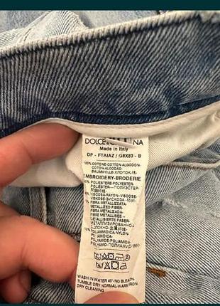 Джинсы бойфренды dolce gabbana 3