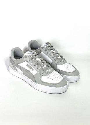 Оригінал спортивні чоловічі кросівки puma caven 'grey white' 399398-11 оригинал кроссовки пума сірі кеди осінь весна демісезон класичні повсякденні
