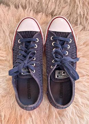 Вязаные кеды convers 2