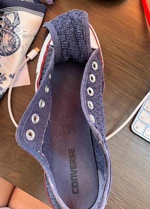 Вязаные кеды convers 5
