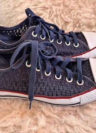 Вязаные кеды convers 3