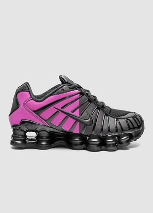 Кроссовки женские nike shox tl university pink gradient