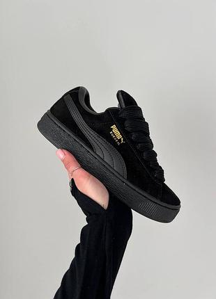 Puma suede xl black