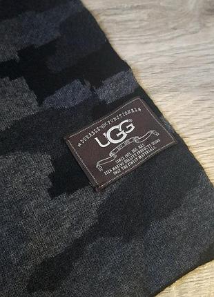 Мужской шарф ugg с шерстью 3