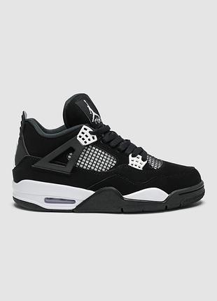 Кроссовки мужские nike air jordan retro 4 white thunder