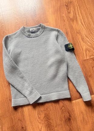 Свитер stone island crewneck wool sweater