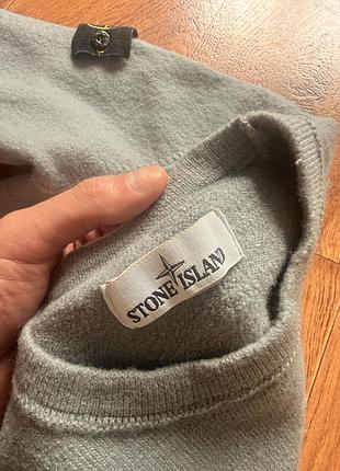 Свитер stone island crewneck wool sweater 7