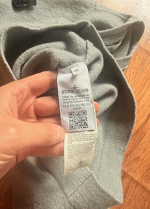 Свитер stone island crewneck wool sweater 9