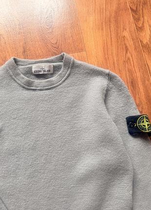 Свитер stone island crewneck wool sweater 2