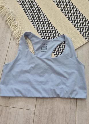 Нежно голубой спортивный топ move h&amp;m, xl