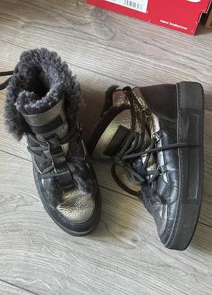 Зимові натуральні черевики / луноходи respect (nursace), 38 р.